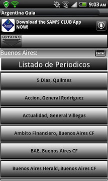 Argentina Guide Radios n News截图