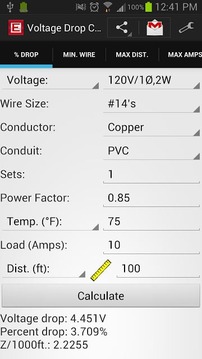 Voltage Drop Free截图