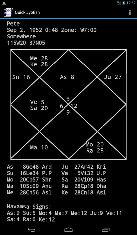 快速Jyotish截图8