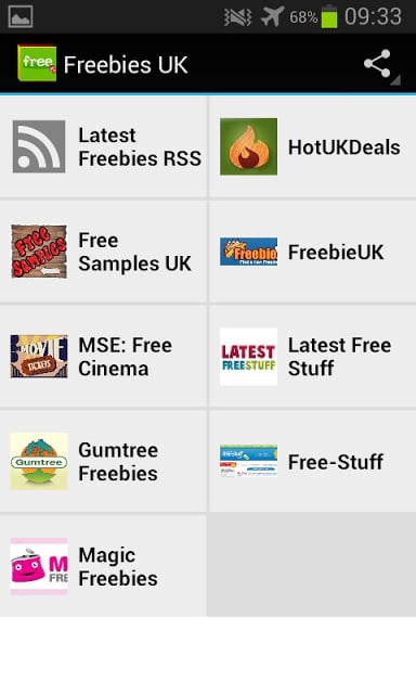 超级赠品 Freebies UK截图5