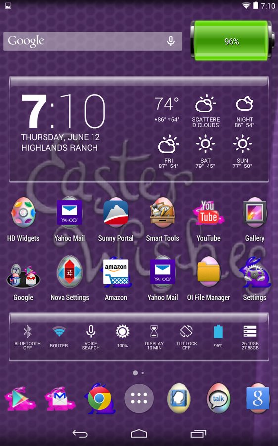 LC Easter Theme For GO Launcher EX截图7