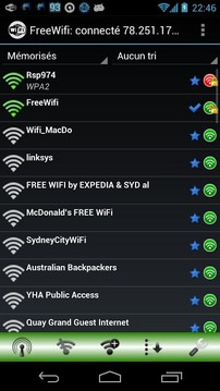 Free WiFi Spot截图