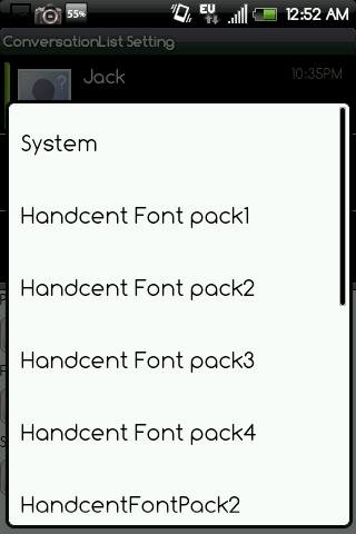 Handcent Font Pack4截图4