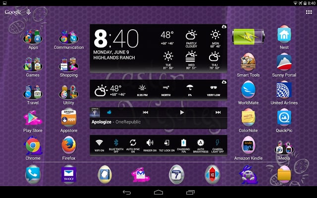 LC Easter Theme For GO Launcher EX截图6