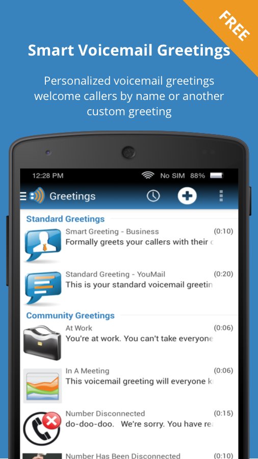YouMail Visual Voicemail截图1