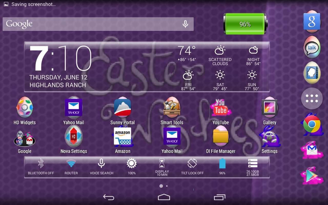 LC Easter Theme For GO Launcher EX截图5