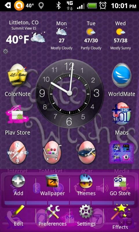 LC Easter Theme For GO Launcher EX截图4