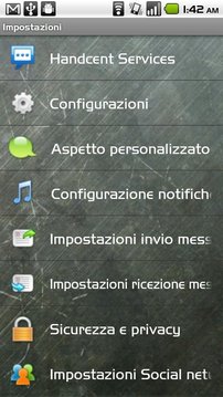 Handcent SMS Italian Language截图