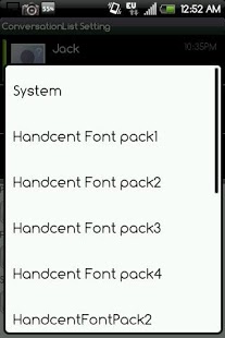 Handcent Font Pack4截图6
