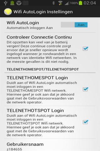 Wifi AutoLogin截图1