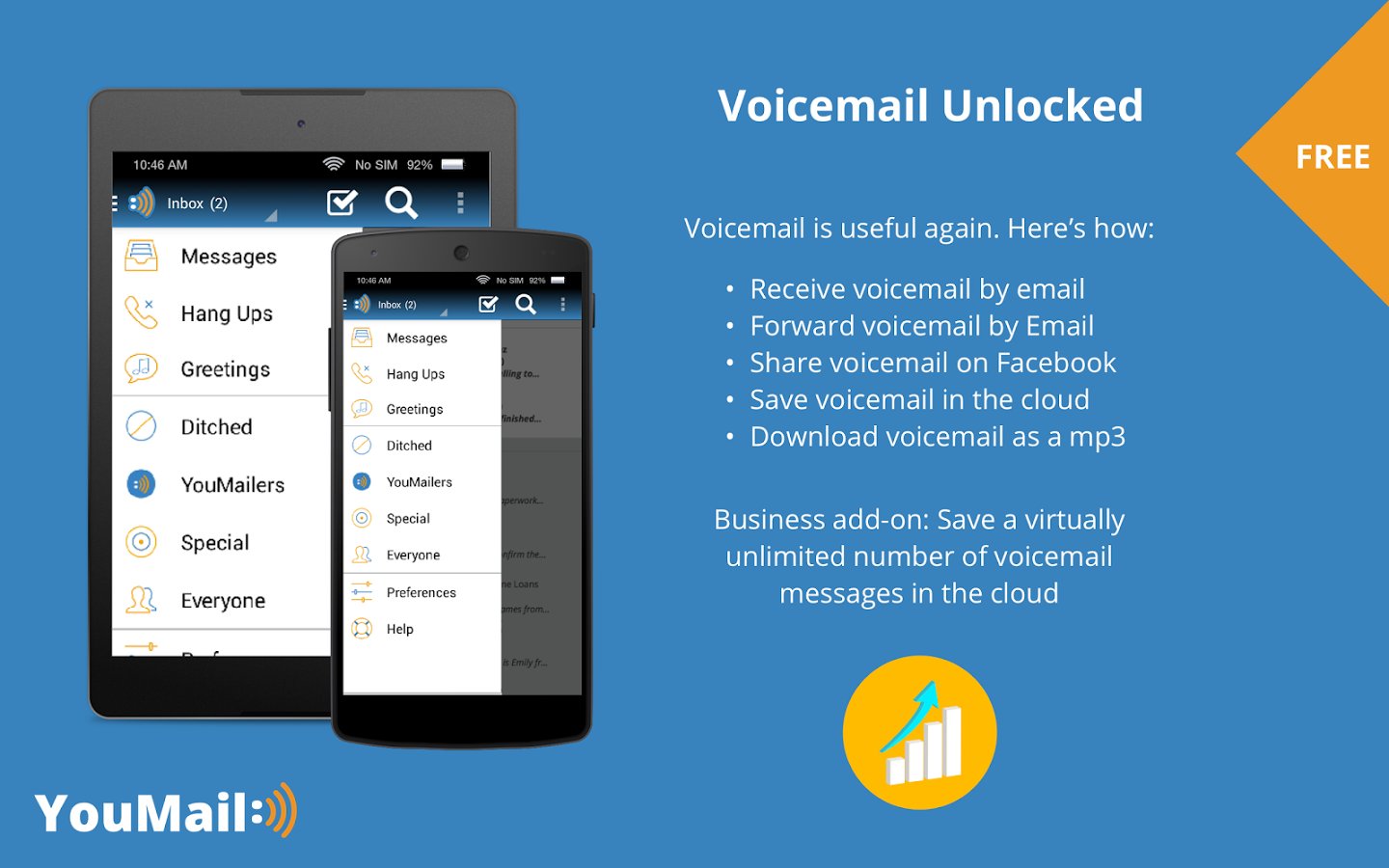 YouMail Visual Voicemail截图6