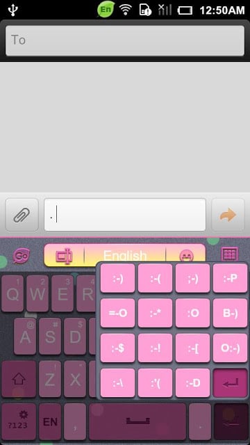 GO Keyboard Happy hour theme截图6