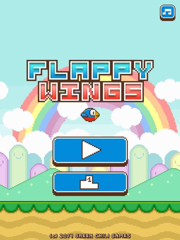 飞扬的翅膀 Flappy Wings截图1