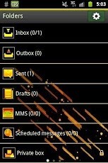 GO SMS Theme 短信临主题的未来截图4