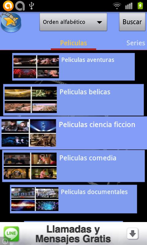 Youtube TV (movies in spanish)截图2