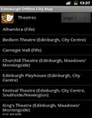 Edinburgh Offline City Map截图1