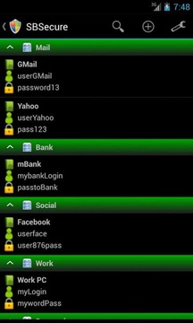 SB安全密码管理器精简版截图