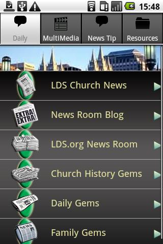 LDS News RSS截图2