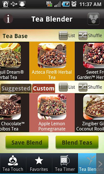 Teavana Perfect Tea Touch截图