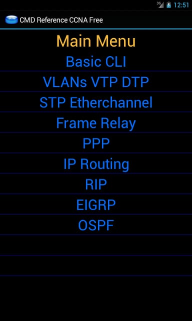 CMD Reference CCNA Free截图2