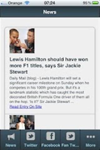 Lewis Hamilton F1 News截图4