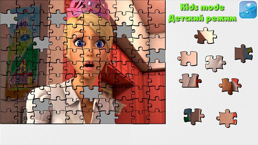 Puzzle Barbie截图6