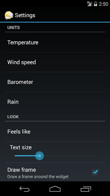 Weather Personal Widget截图8