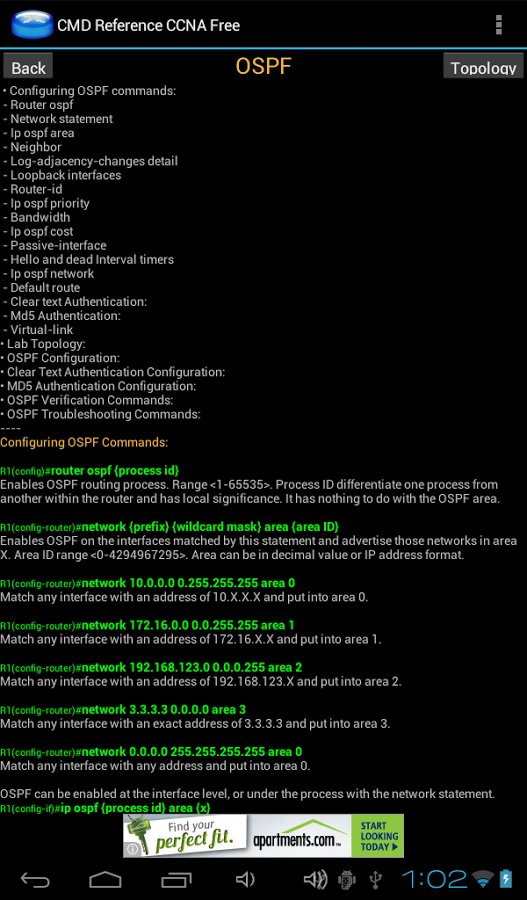 CMD Reference CCNA Free截图5