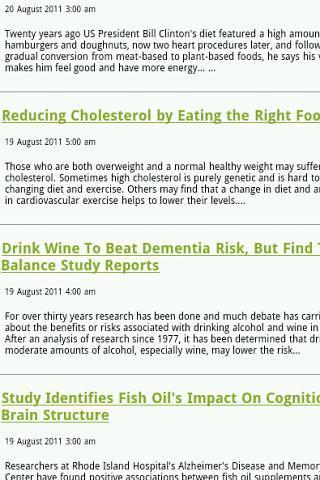 Nutrition and Health news截图3
