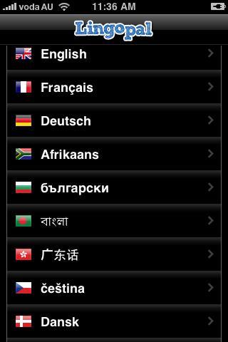 Lingopal Portuguese Lite截图5
