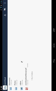 ownCloud个人云服务截图