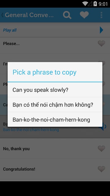 Learn Vietnamese Phrasebook截图9