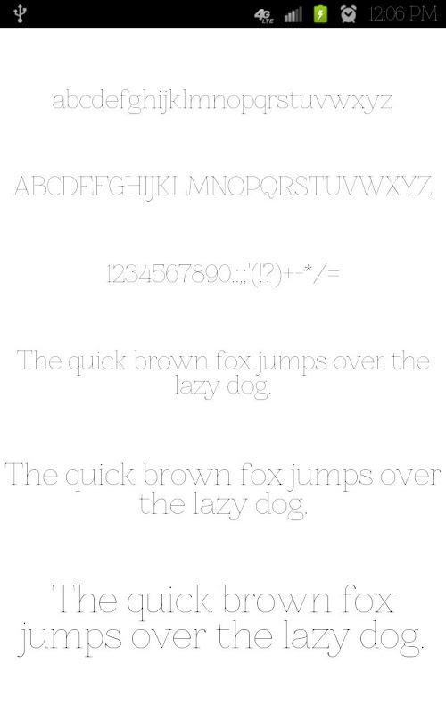 圆滑FlipFont字体包截图7
