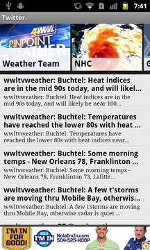 WWL-TV Weather截图