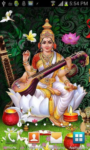 SARASWATI HQ Live Wallpaper截图1