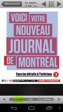 Journal de Montr&eacute;al - &eacute;ditionE截图