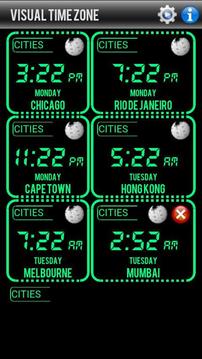 Visual Time Zone - Free截图
