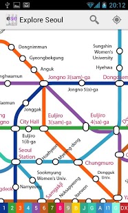 Explore Seoul Subway map截图7