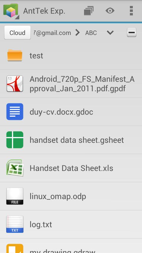 Google Drive Client截图2