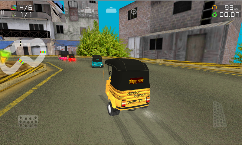 电动三轮车大赛  Temple Rickshaw Racing Run截图4