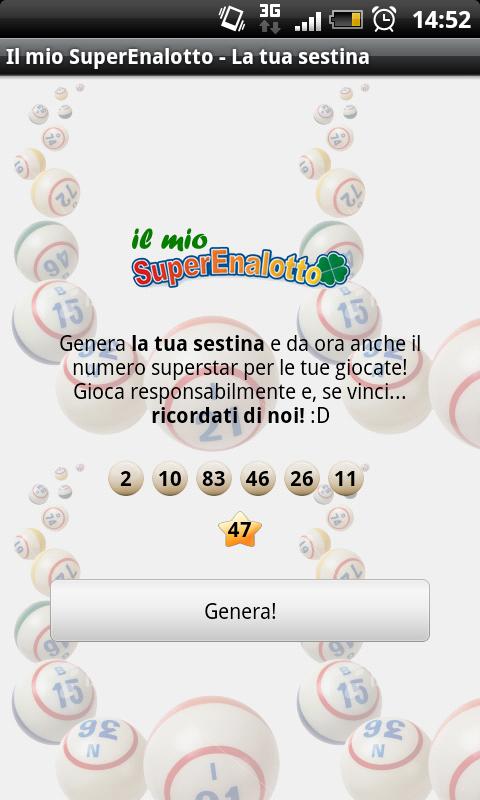 Il mio SuperEnalotto截图3