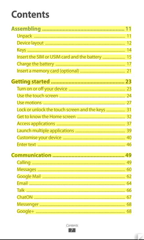 Samsung Galaxy S3 Manual截图7