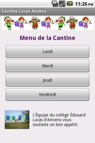 Cantine Coll&egrave;ge Lucas Amiens截图2