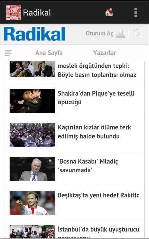 T&uuml;rkiye Gazeteler ve Hab...截图3