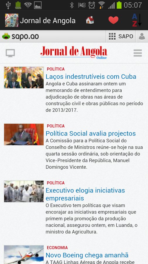 Angola Jornais e Not&iacute;cia...截图1