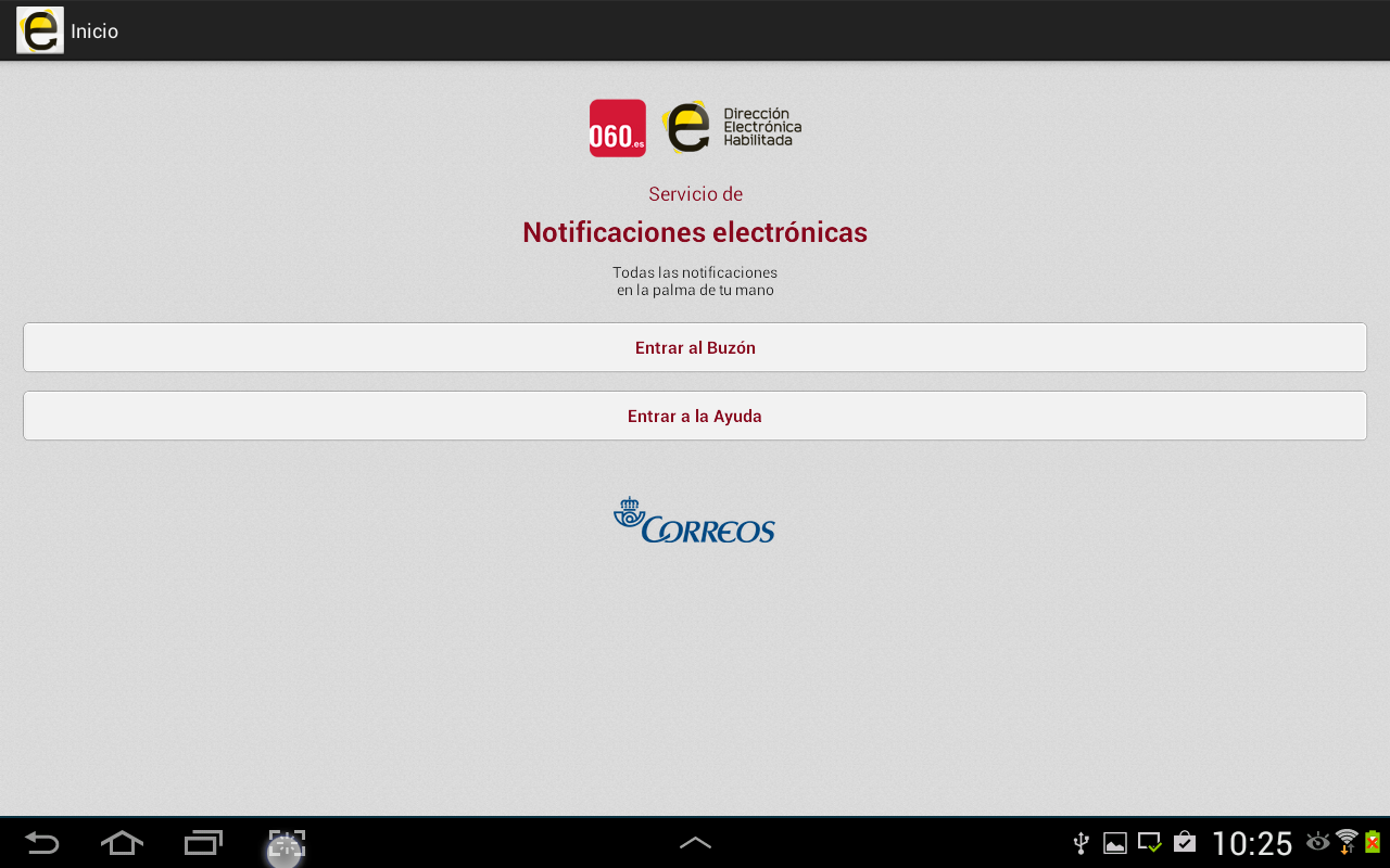 Notificaciones Electrónicas截图1