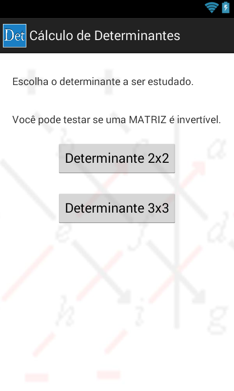 CÁLCULO DE DETERMINANTES截图1