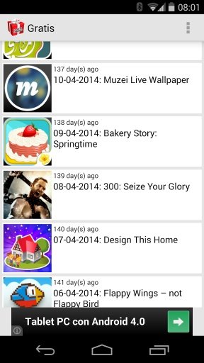 Gratis Android (Versión Beta)截图2