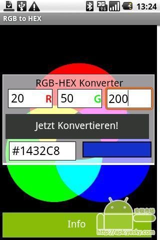 RGB-HEX转换器截图1