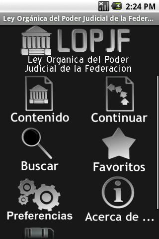 Ley Orgánica del Poder Judicia截图1